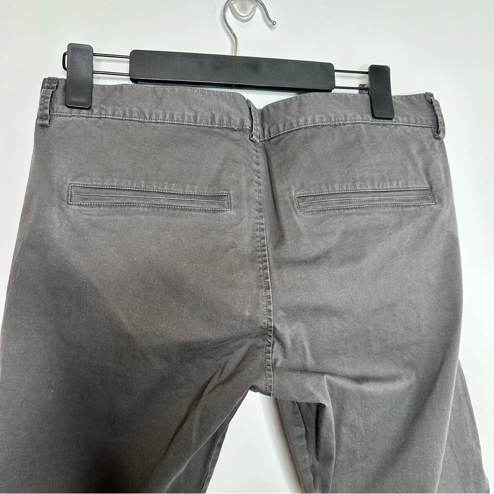 Emerson Fry Charcoal Gray Straight Skinny Chinos